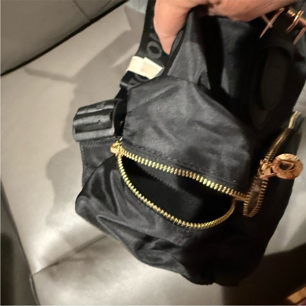 Valentino Orlandi Black Vegan Leather Backpack NWT - Picture 11 of 12